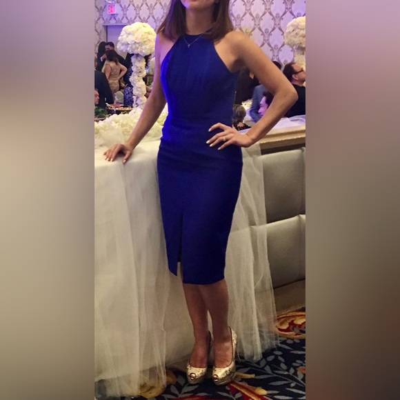 Keepsake End of Time Royal Blue Midi Dress. Size XS. - Picture 11 of 11